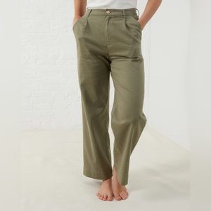 UpWest EcoHemp Tencel High-Rise Pleated Pant S105 R161